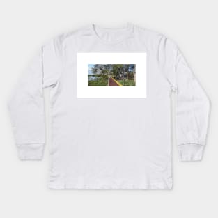 the weltand city ecopop veracruz urban architectural intervention art collage Kids Long Sleeve T-Shirt